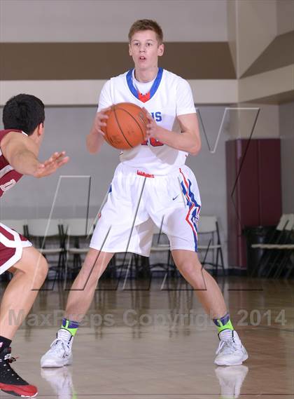 Thumbnail 2 in Downey vs. Anchorage Christian (MaxPreps Holiday Classic) photogallery.