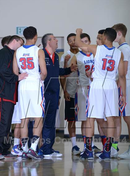 Thumbnail 1 in Downey vs. Anchorage Christian (MaxPreps Holiday Classic) photogallery.