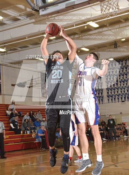 Thumbnail 2 in Clovis North vs. Christian Brothers (Father Kelly Tribute) photogallery.