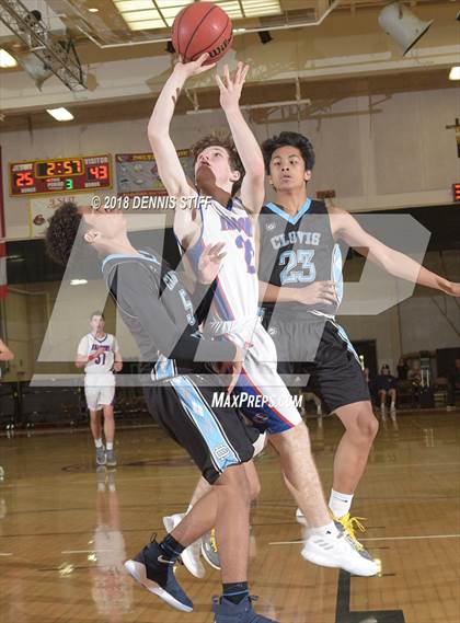 Thumbnail 2 in Clovis North vs. Christian Brothers (Father Kelly Tribute) photogallery.