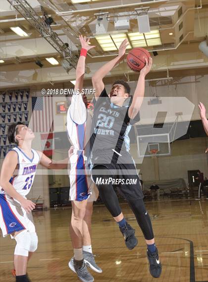 Thumbnail 2 in Clovis North vs. Christian Brothers (Father Kelly Tribute) photogallery.