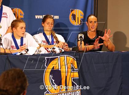 Thumbnail 2 in Antelope Valley vs. Cardinal Newman (CIF State D4 Final) photogallery.