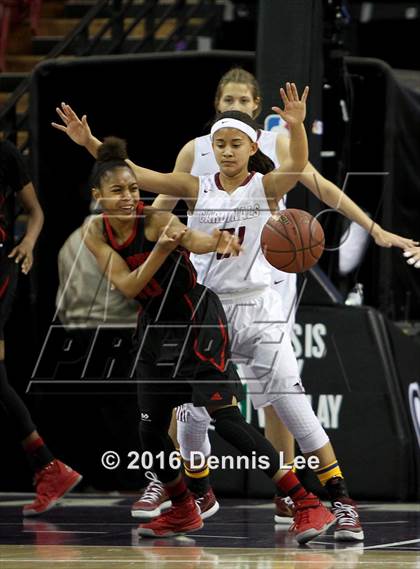 Thumbnail 2 in Antelope Valley vs. Cardinal Newman (CIF State D4 Final) photogallery.