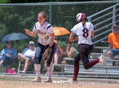 Thumbnail 3 in Conley [D. H.] vs. Robinson [Jay M.] (NCHSAA 3A Final) photogallery.