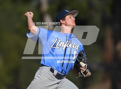 Thumbnail 3 in Linfield Christian @ Canyon (CIF SS Division 4 Semifinals) photogallery.
