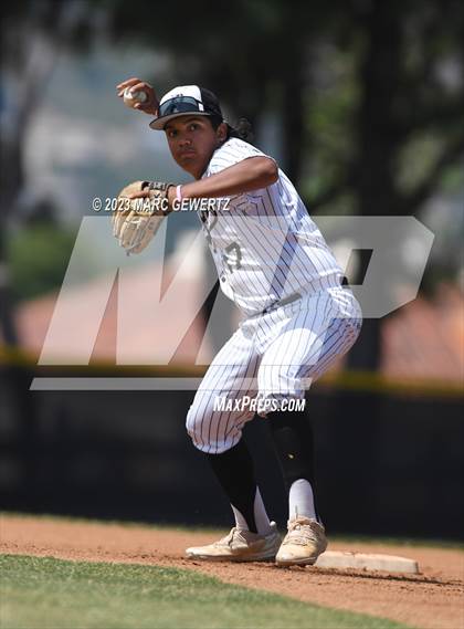 Thumbnail 3 in Linfield Christian @ Canyon (CIF SS Division 4 Semifinals) photogallery.