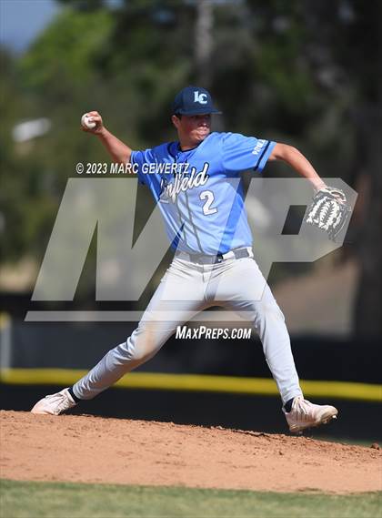 Thumbnail 3 in Linfield Christian @ Canyon (CIF SS Division 4 Semifinals) photogallery.