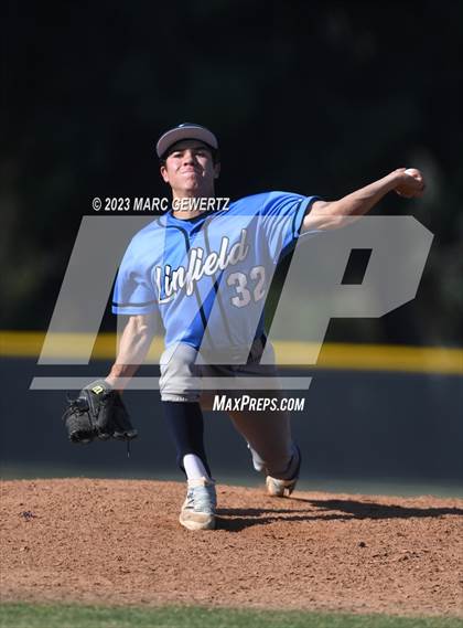Thumbnail 1 in Linfield Christian @ Canyon (CIF SS Division 4 Semifinals) photogallery.