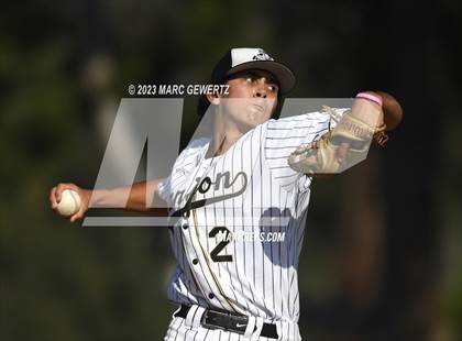 Thumbnail 3 in Linfield Christian @ Canyon (CIF SS Division 4 Semifinals) photogallery.