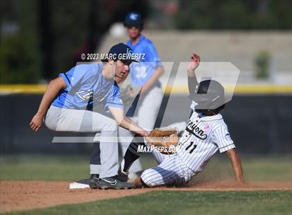 Thumbnail 3 in Linfield Christian @ Canyon (CIF SS Division 4 Semifinals) photogallery.