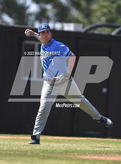 Thumbnail 1 in Linfield Christian @ Canyon (CIF SS Division 4 Semifinals) photogallery.