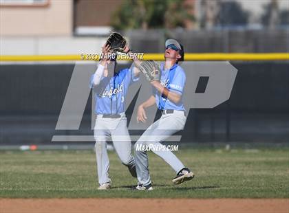 Thumbnail 3 in Linfield Christian @ Canyon (CIF SS Division 4 Semifinals) photogallery.