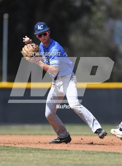 Thumbnail 3 in Linfield Christian @ Canyon (CIF SS Division 4 Semifinals) photogallery.