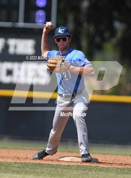 Thumbnail 1 in Linfield Christian @ Canyon (CIF SS Division 4 Semifinals) photogallery.