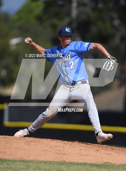 Thumbnail 3 in Linfield Christian @ Canyon (CIF SS Division 4 Semifinals) photogallery.