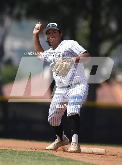 Thumbnail 1 in Linfield Christian @ Canyon (CIF SS Division 4 Semifinals) photogallery.