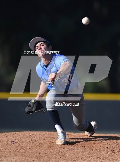 Thumbnail 2 in Linfield Christian @ Canyon (CIF SS Division 4 Semifinals) photogallery.