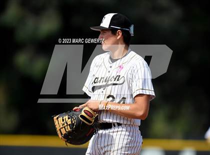 Thumbnail 3 in Linfield Christian @ Canyon (CIF SS Division 4 Semifinals) photogallery.