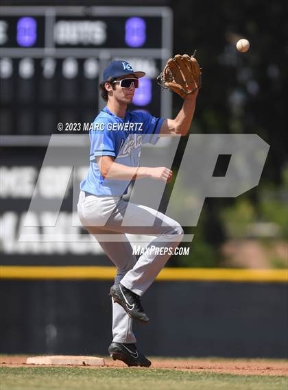 Thumbnail 2 in Linfield Christian @ Canyon (CIF SS Division 4 Semifinals) photogallery.