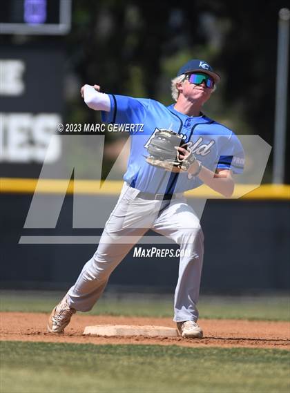 Thumbnail 1 in Linfield Christian @ Canyon (CIF SS Division 4 Semifinals) photogallery.