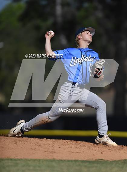 Thumbnail 2 in Linfield Christian @ Canyon (CIF SS Division 4 Semifinals) photogallery.