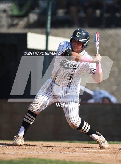 Thumbnail 3 in Linfield Christian @ Canyon (CIF SS Division 4 Semifinals) photogallery.