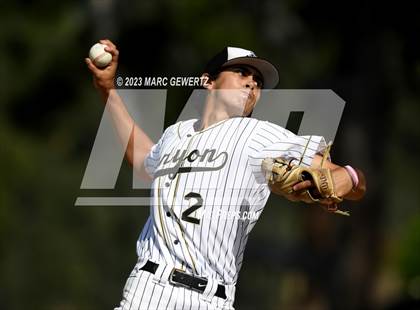 Thumbnail 3 in Linfield Christian @ Canyon (CIF SS Division 4 Semifinals) photogallery.