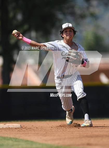 Thumbnail 3 in Linfield Christian @ Canyon (CIF SS Division 4 Semifinals) photogallery.
