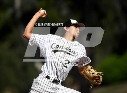 Thumbnail 2 in Linfield Christian @ Canyon (CIF SS Division 4 Semifinals) photogallery.