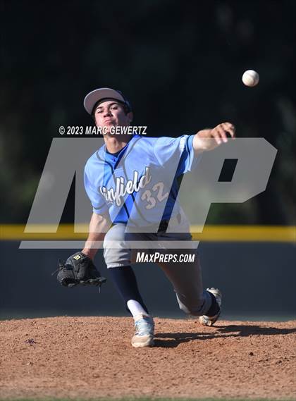 Thumbnail 1 in Linfield Christian @ Canyon (CIF SS Division 4 Semifinals) photogallery.