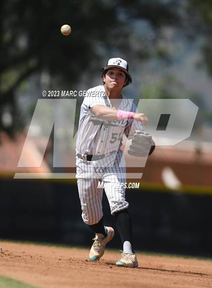 Thumbnail 1 in Linfield Christian @ Canyon (CIF SS Division 4 Semifinals) photogallery.