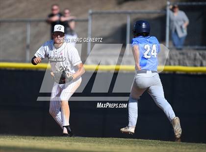 Thumbnail 1 in Linfield Christian @ Canyon (CIF SS Division 4 Semifinals) photogallery.