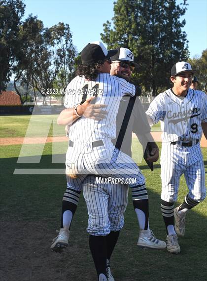 Thumbnail 1 in Linfield Christian @ Canyon (CIF SS Division 4 Semifinals) photogallery.