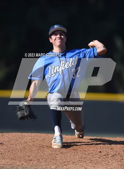 Thumbnail 1 in Linfield Christian @ Canyon (CIF SS Division 4 Semifinals) photogallery.
