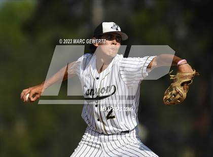 Thumbnail 3 in Linfield Christian @ Canyon (CIF SS Division 4 Semifinals) photogallery.
