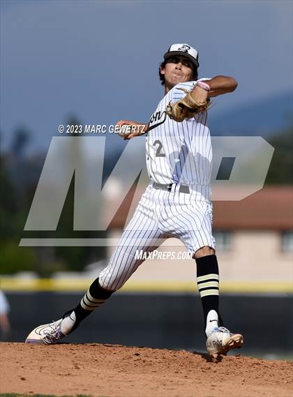 Thumbnail 1 in Linfield Christian @ Canyon (CIF SS Division 4 Semifinals) photogallery.