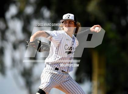 Thumbnail 1 in Linfield Christian @ Canyon (CIF SS Division 4 Semifinals) photogallery.