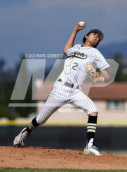 Thumbnail 2 in Linfield Christian @ Canyon (CIF SS Division 4 Semifinals) photogallery.