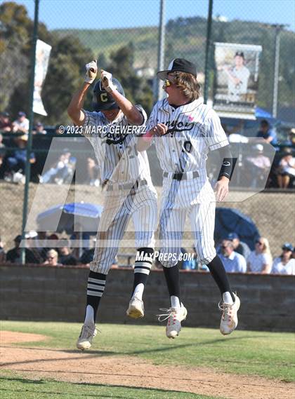 Thumbnail 3 in Linfield Christian @ Canyon (CIF SS Division 4 Semifinals) photogallery.