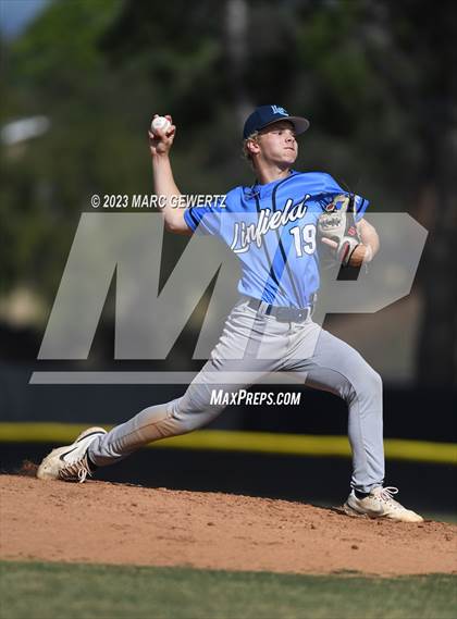 Thumbnail 3 in Linfield Christian @ Canyon (CIF SS Division 4 Semifinals) photogallery.