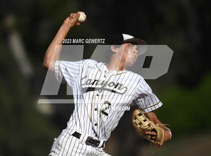 Thumbnail 3 in Linfield Christian @ Canyon (CIF SS Division 4 Semifinals) photogallery.
