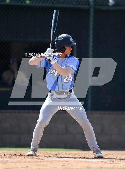 Thumbnail 1 in Linfield Christian @ Canyon (CIF SS Division 4 Semifinals) photogallery.