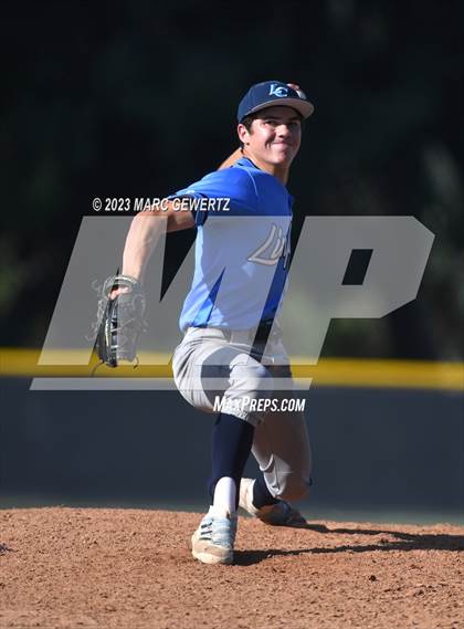 Thumbnail 3 in Linfield Christian @ Canyon (CIF SS Division 4 Semifinals) photogallery.