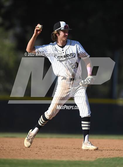 Thumbnail 3 in Linfield Christian @ Canyon (CIF SS Division 4 Semifinals) photogallery.