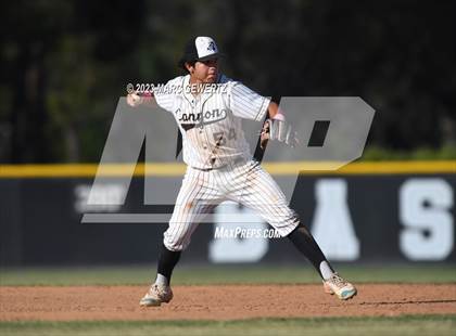 Thumbnail 3 in Linfield Christian @ Canyon (CIF SS Division 4 Semifinals) photogallery.
