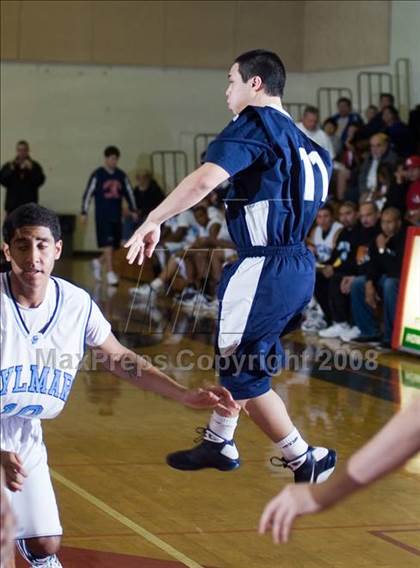 Thumbnail 3 in Clovis East vs. Sylmar (Modesto Christian Classic) photogallery.