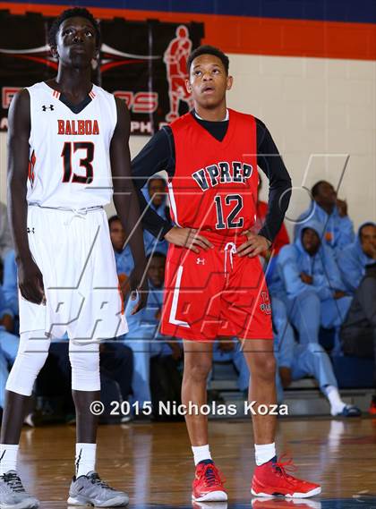 Thumbnail 1 in Victory Prep vs. Balboa (Tarkanian Classic) photogallery.