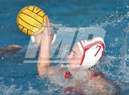 Thumbnail 2 in Cathedral Catholic vs Segerstrom (Villa Park Classic) photogallery.