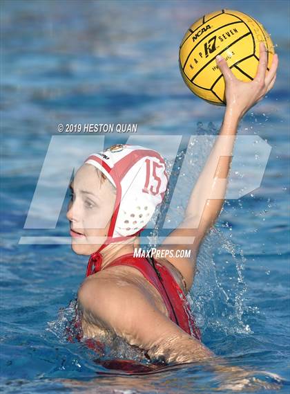 Thumbnail 2 in Cathedral Catholic vs Segerstrom (Villa Park Classic) photogallery.