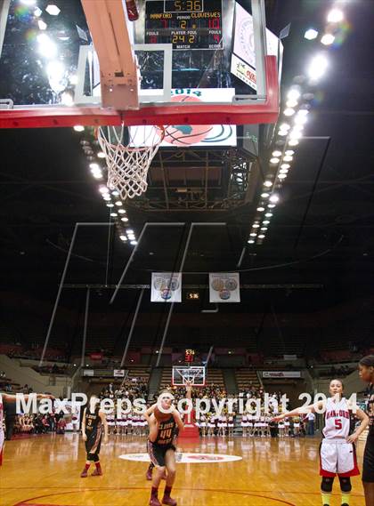 Thumbnail 1 in Clovis West vs Hanford (CIF CS D1 Final) photogallery.